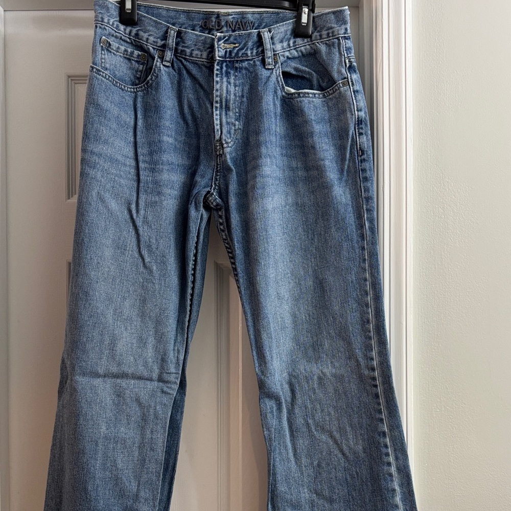 Old Navy Men's Light Blue Bootcut Jeans